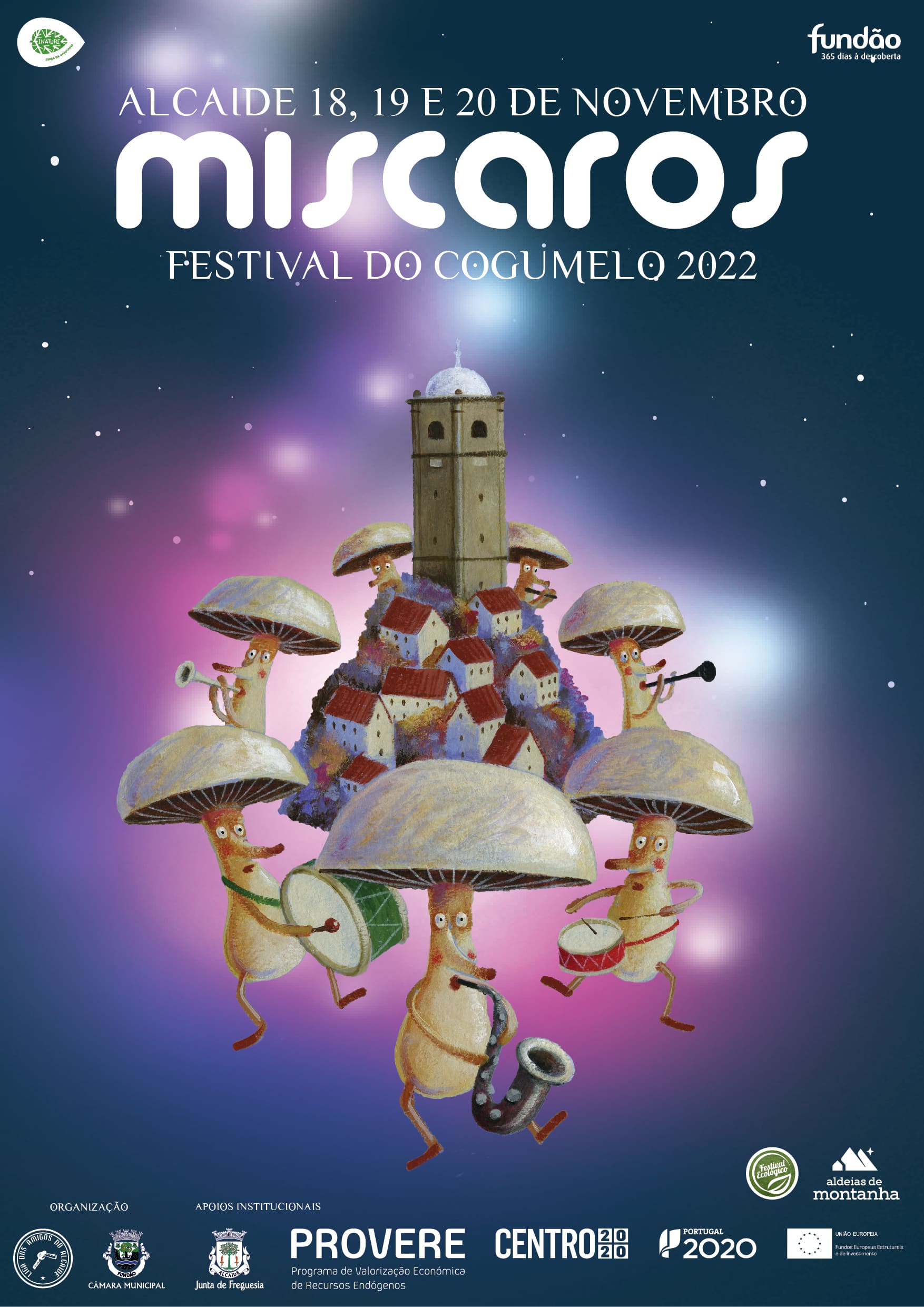 Cartaz | Míscaros - Festival do Cogumelo 2022